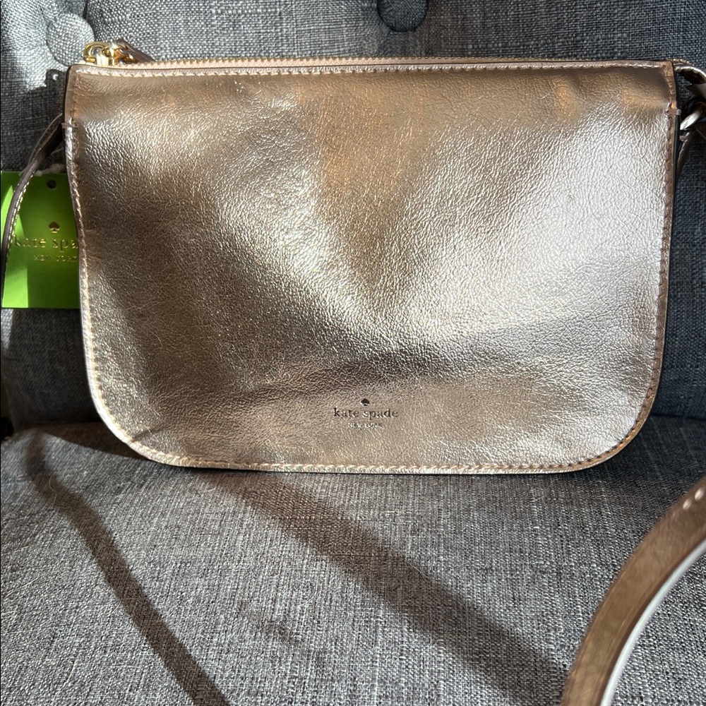 Kate Spade NY Holiday Lane Val Rose Gold Crossbody bag NWT